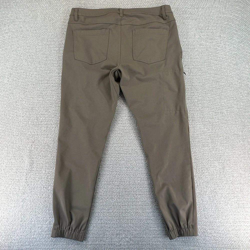 BYLT‎ Premium Basics Pants Mens Sz 38 35x27 Brown Everyday Jogger Slim Fit